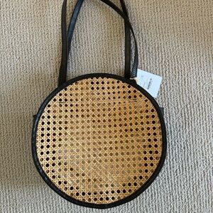 BEMBIEN Emilia Black Rattan NWT